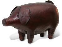 Stuffed Leather Animal