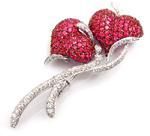 Diamond Brooch
