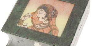 Rajasthani Queen Motif Slip Pad Box