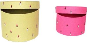 Round Handmade Gift Boxes
