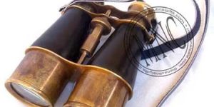 Antiqued Brass Binocular