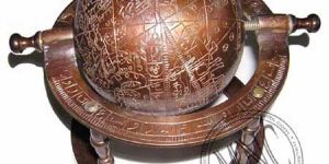 Full Brass Armillary Sphere Globe