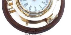 Solid Brass Porthole Sand Timer