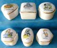 Printed Bone Trinket Boxes