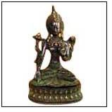Brass Buddha Tara Statue