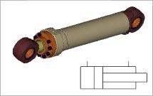 Double Rod Hydraulic Cylinders