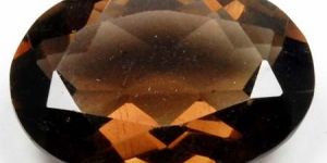 Oval Whiskey Quartz Gemstones