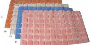 Item Code : Ki-cbr-001 Cotton Bath Rug