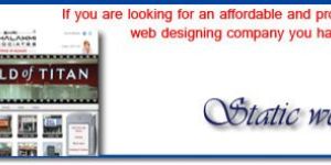 Static Website Designing Service