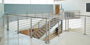 Stainless Steel Pipe Staircase Railings