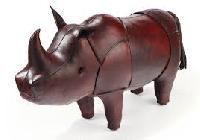 Leather Stuffed Animal