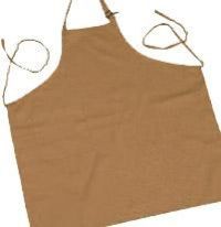 APN01 Brown Cotton Apron