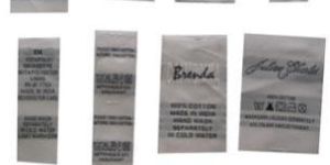 Wash Care Woven Labels