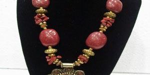 Sapphire Beaded Necklace - Sp5