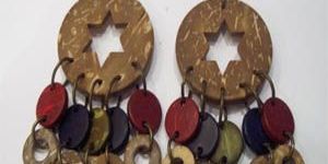 Wooden Earring 2