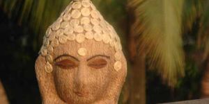 Jute Buddha Head