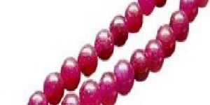 Round Light Pink Aventurine Dyed Beads