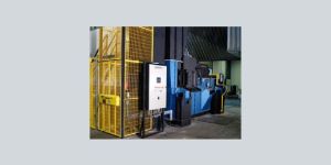 Shaft furnace for melting- & holding of aluminium