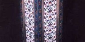 White Metal Pedestal