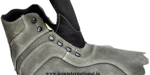 Safety Shoe Suede Upper
