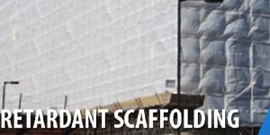 Fire Retardant Scaffolding