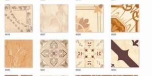 Ivory Print Matt Series Ceramic Glazed Floor Tiles (300x300mm)
