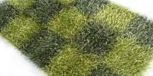 Polyester Shaggy Green Rug