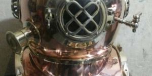 Copper Diving Helmet