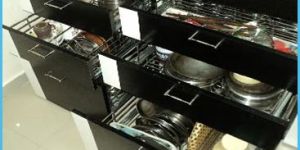 Stainless Steel Kitchen Trolley