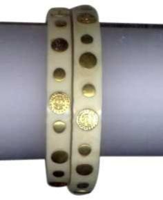 Fashion Jewellery (Resin Metal Bangle Set)