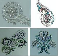 Body Crystal Tattoos