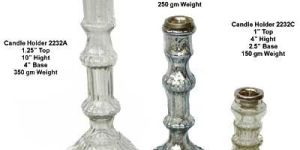 Glass Candle Holder (3701)