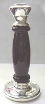 Candle Stand With Rose Wood