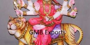 Marble Durga Statue