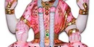 Marble Santoshi Mata Statue