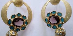 Gold Plated Silver Earrings