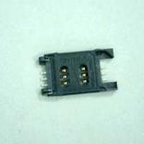 6 Pin Hinge Type Sim Card Connector