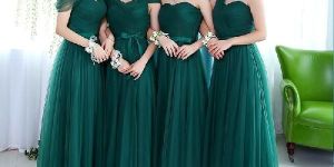 Long Bridesmaid Dresses