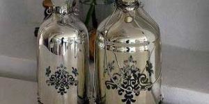 Glass Hanging Lantern (KS-GL-10090)