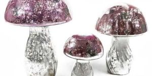 Glass Mushroom Artware - (04)