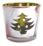 Glass T- Light Holder (ks-10293)