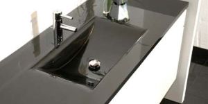 Black Granite Bathroom Sink