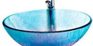 Texture+Color Basin(Round / TR / Pink - Blue)