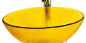 Texture+Color Basin(Round / TR / Yellow)