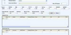 Vehicle Distributor ERP Software