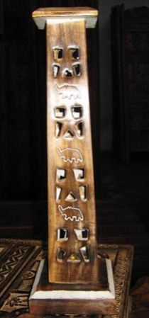 Wooden Incense Holder