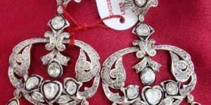 Diamond Polki Earrings (1045)