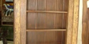 Antique Wooden Book Rack