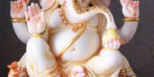 MGS-02 Marble Ganesh Statues