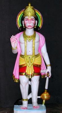 Marble Hanuman Statues